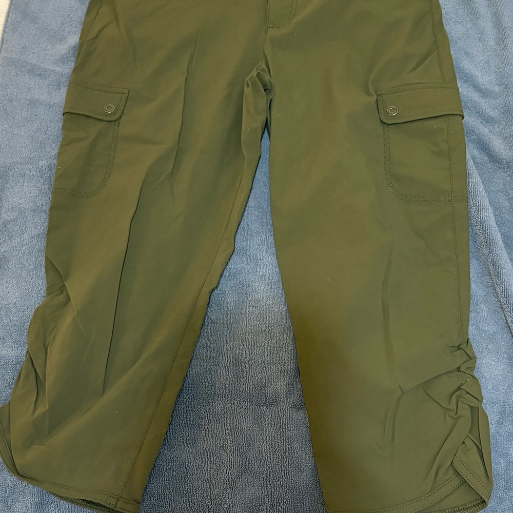 Eddie Bauer Olive Green Cargo Pants